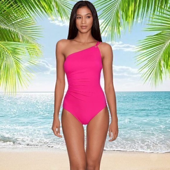 Lauren Ralph Lauren one piece swimsuit - Pink Size 4 - Picture 1 of 4